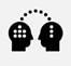 Image to two heads chating