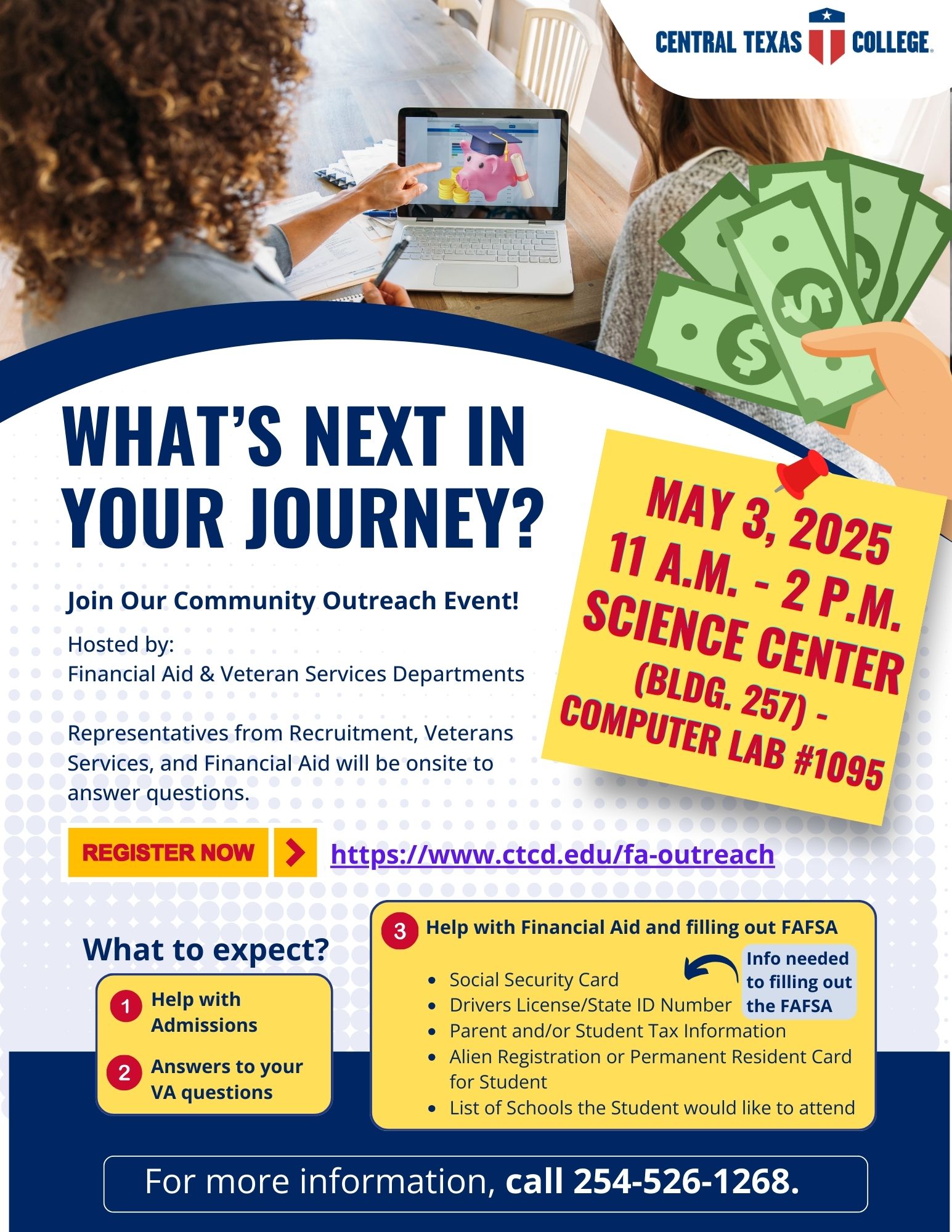 Financial Aid Outreach Flyer