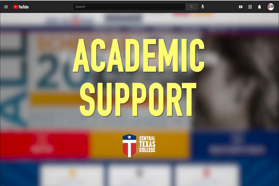 Screenshot Academic Support