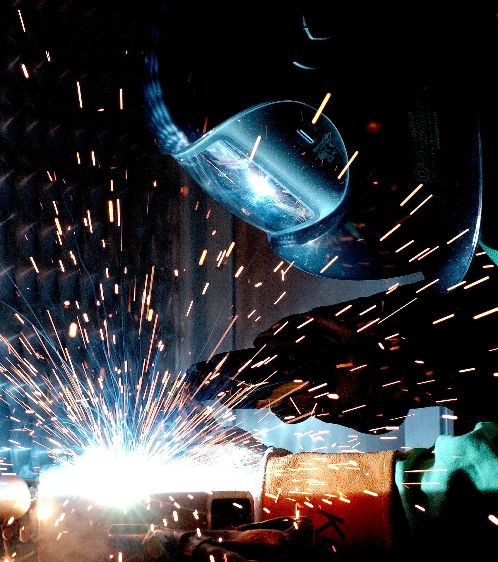 Picture of person welding