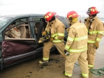 Photograph of firefighters