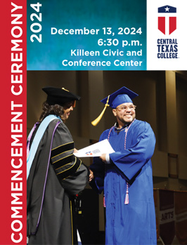 Graduation Program Cover featuring graduating students